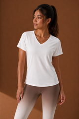 Women Essential V Tee