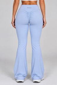 Ruched Back Flare Pants