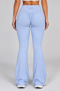 Ruched Back Flare Pants